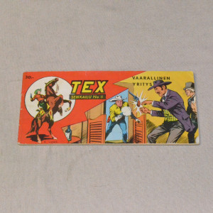 Tex liuska 08 - 1960 Vaarallinen yritys (8. vsk)